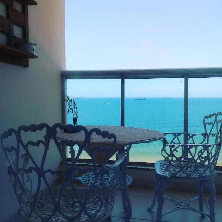 Flat Frente Mar Green Diamond Vila Velha  Bagian luar foto